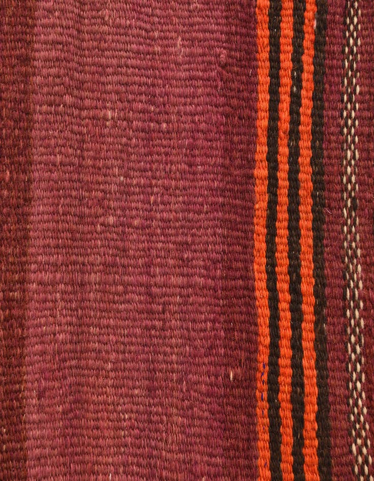 Detail image of 3' 2 x 3' 2  Hand Woven Kilim Fars Wool Square Rug