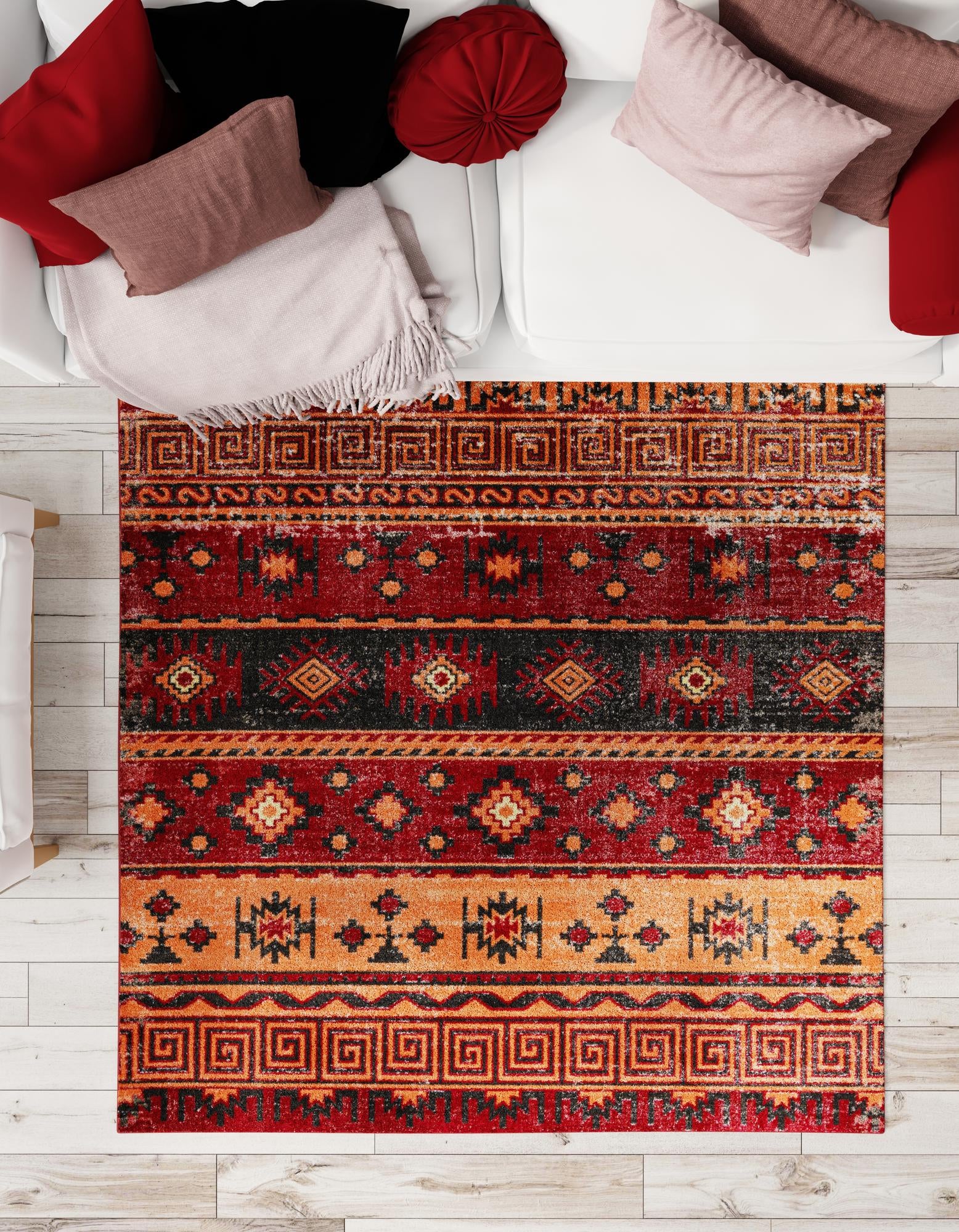7' 10 x 7' 10 Lucerne Square Rug
