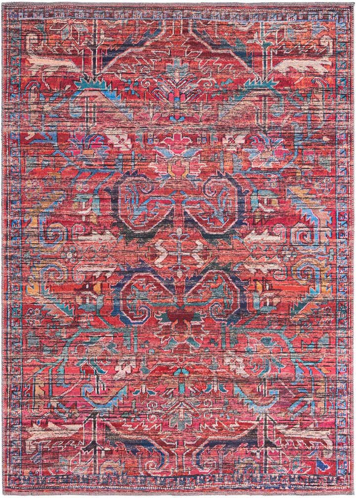 5' 3 x 5' 3 Washable Maahru Square Rug