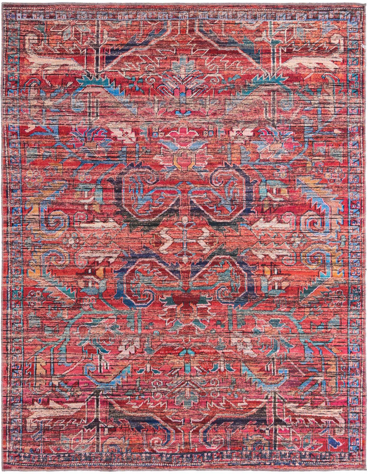 7' 10 x 7' 10 Washable Maahru Square Rug
