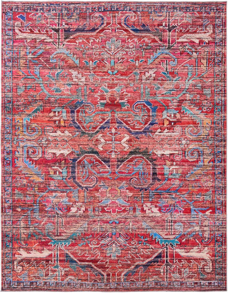 Detail image of 10' 6 x 10' 6 Washable Maahru Square Rug