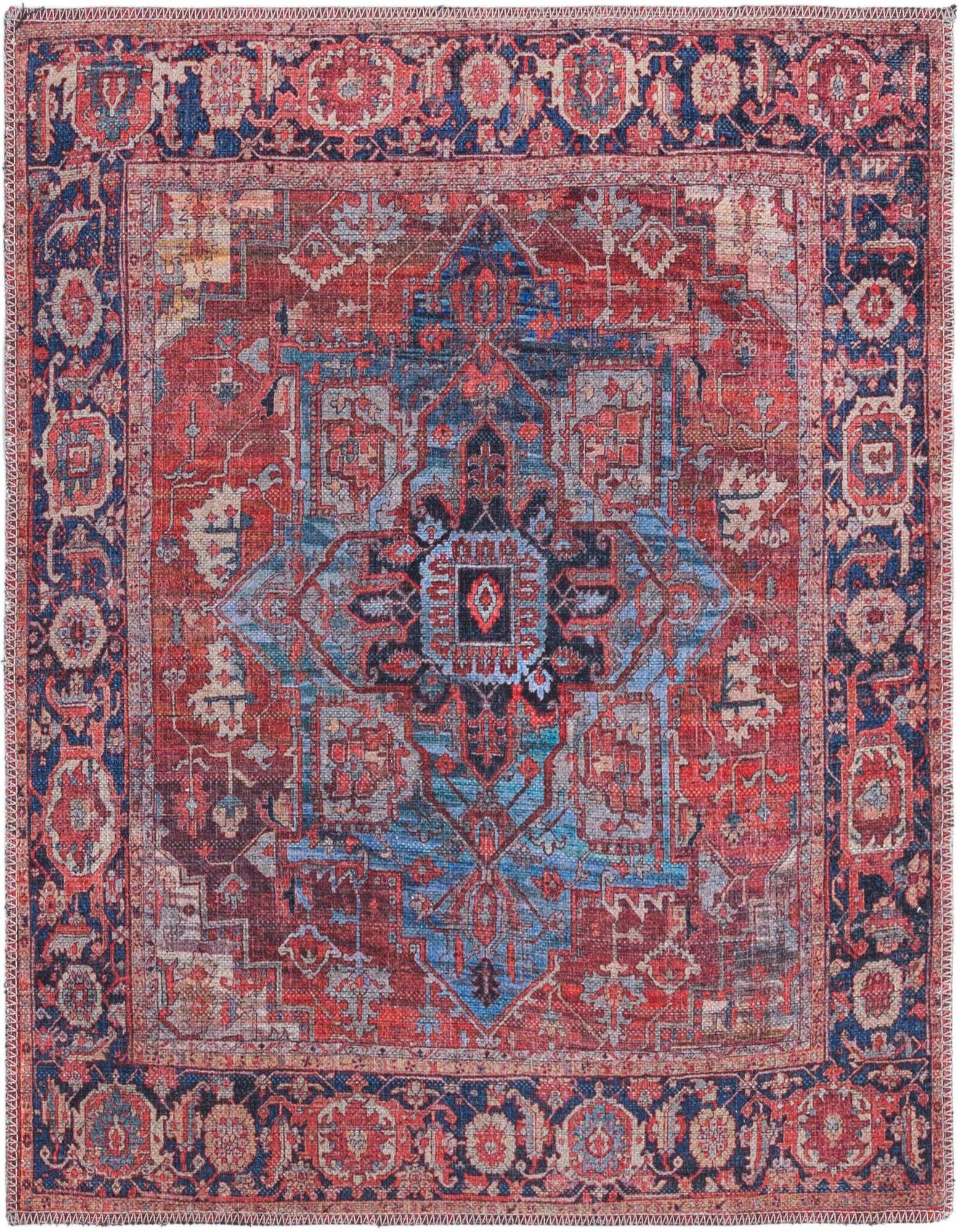 3' 3 x 3' 3 Washable Maahru Square Rug