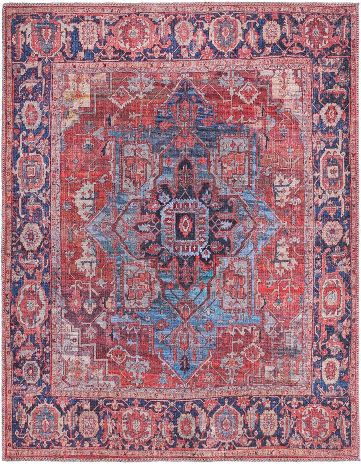 Detail image of 5' 3 x 5' 3 Washable Maahru Square Rug