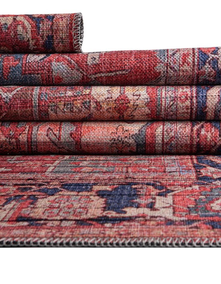 Detail image of 5' 3 x 5' 3 Washable Maahru Square Rug