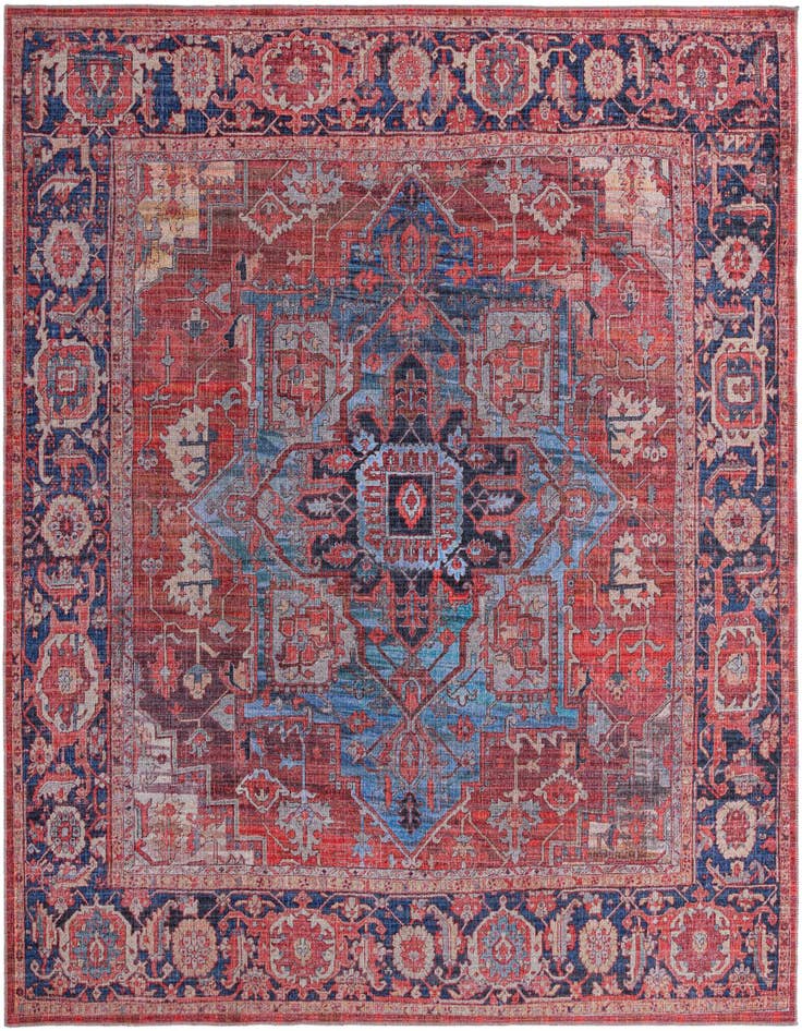 Detail image of 10' 6 x 10' 6 Washable Maahru Square Rug