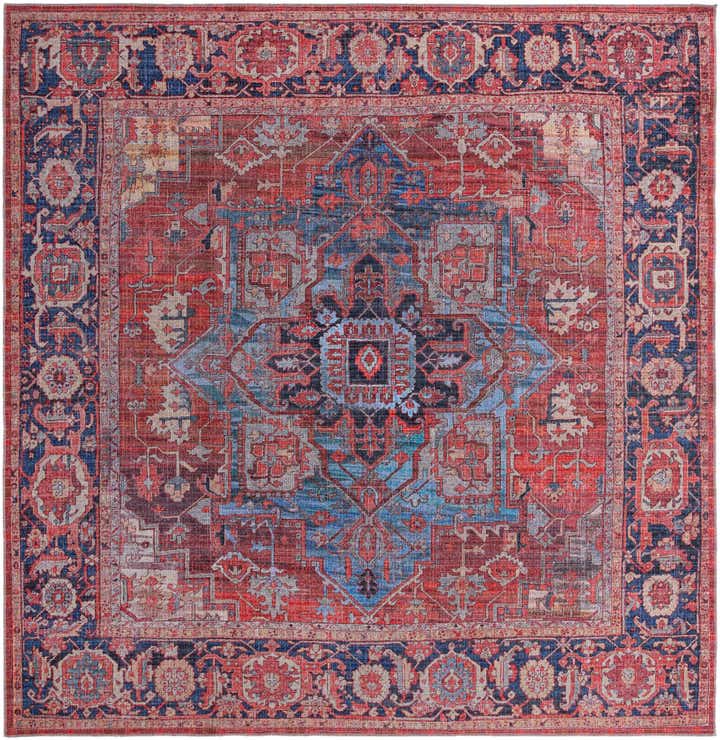 320cm x 320cm Lavable Maahru Tapis Carré