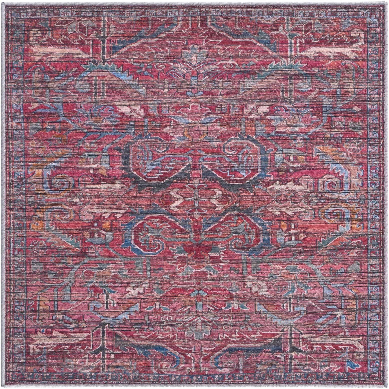 4' x 4' Maahru Square Rug