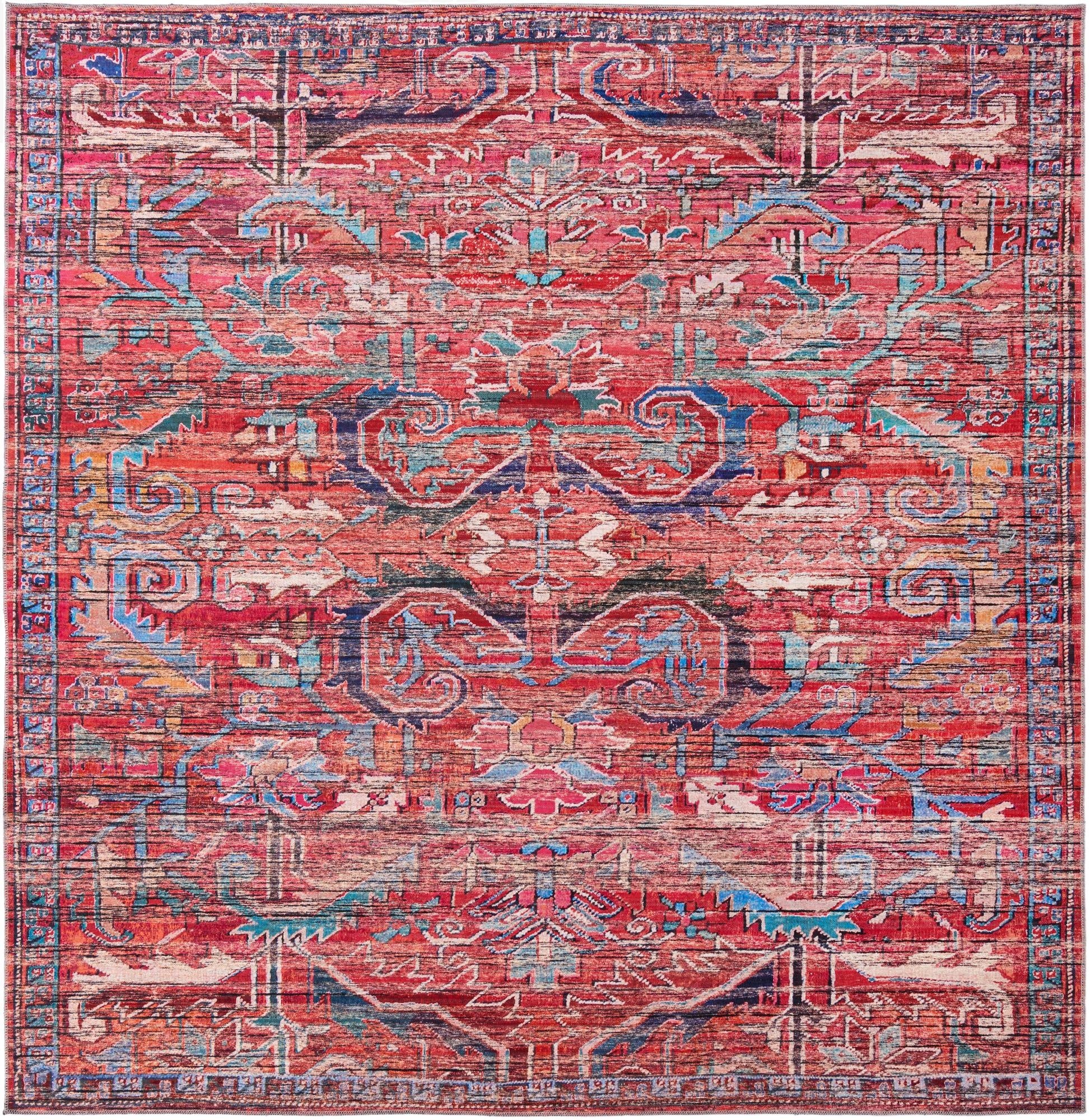 Primary image 10' 6 x 10' 6  Washable Maahru Square Rug