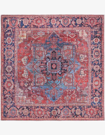 5' 3 x 5' 3 Washable Maahru Square Rug