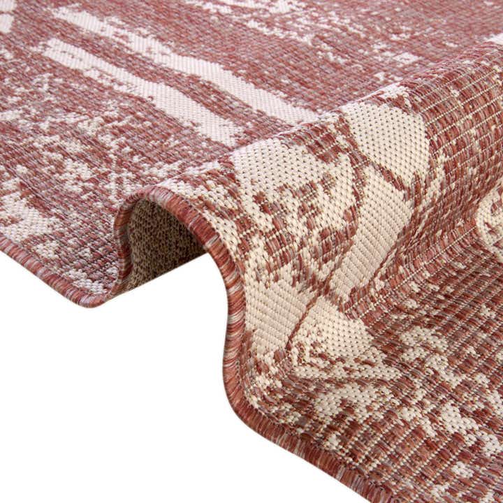 7' x 7' Easy-Clean Bohemian Indoor / Outdoor Square Rug