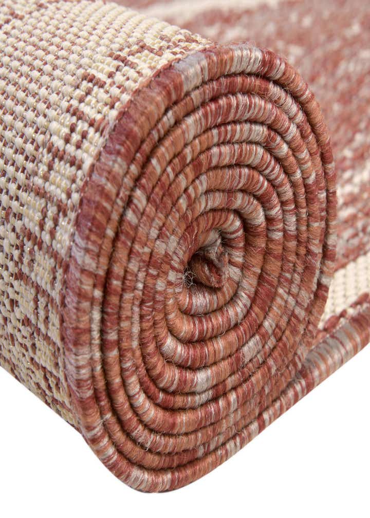 5' 3 x 5' 3 Easy-Clean Bohemian Indoor / Outdoor Square Rug