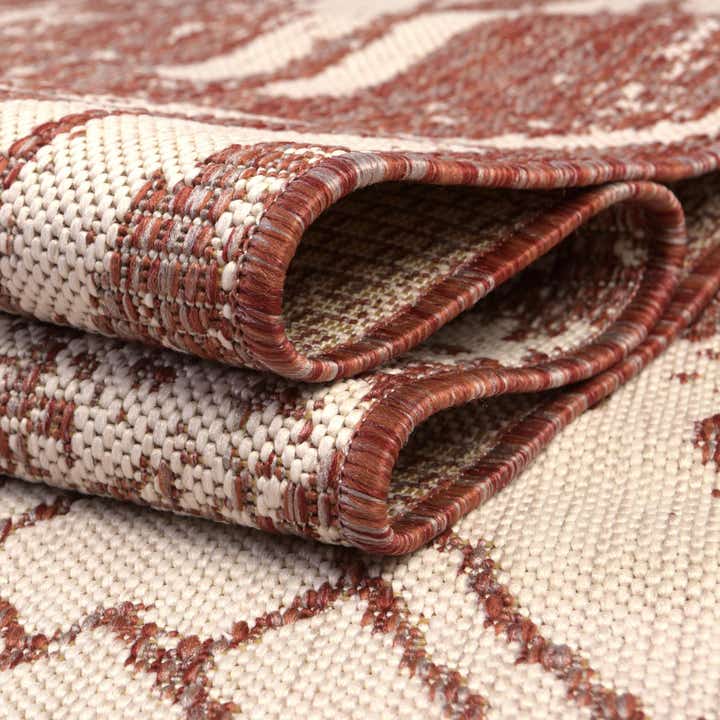 7' x 7' Easy-Clean Bohemian Indoor / Outdoor Square Rug