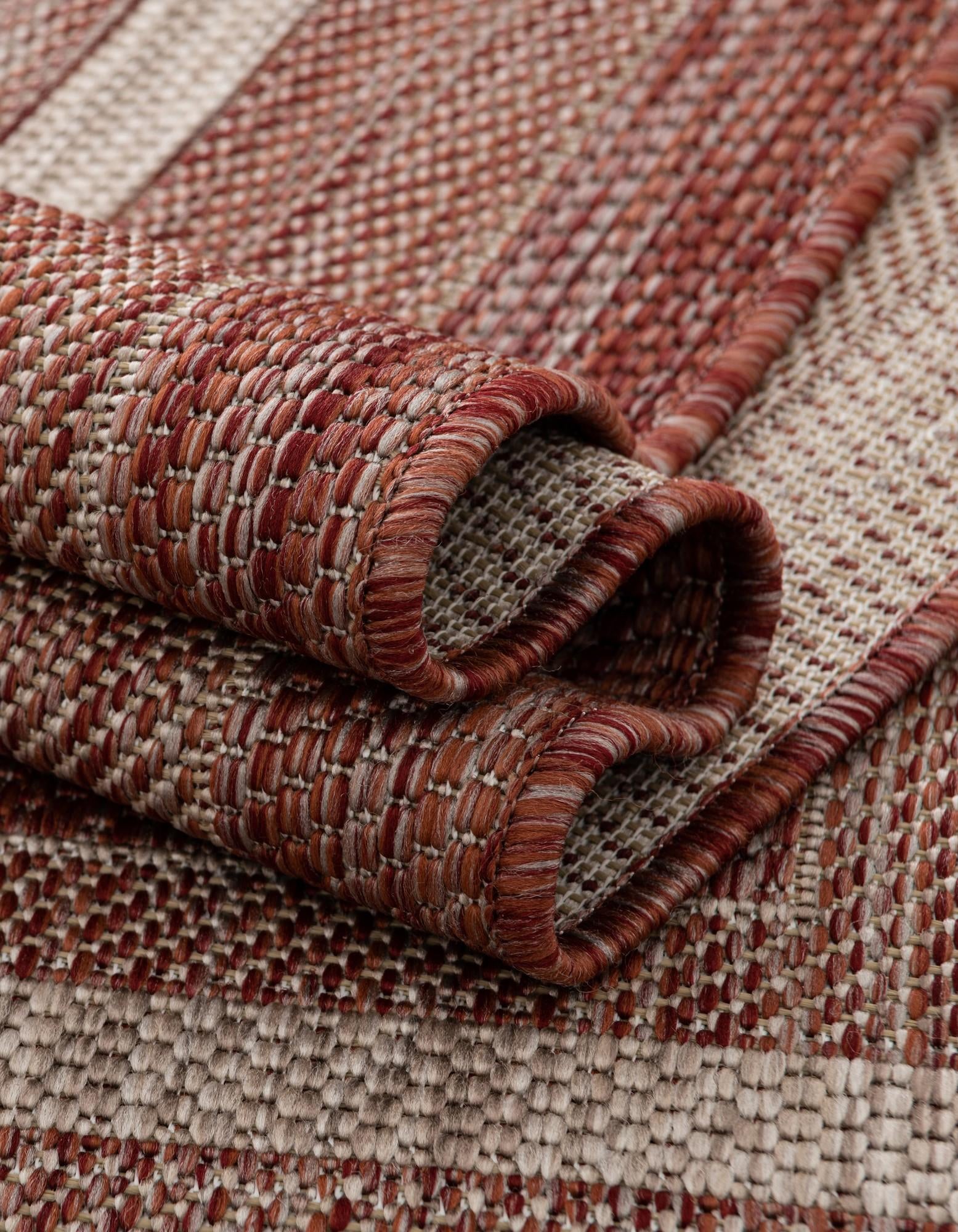 13' x 13' Easy-Clean Border Indoor / Outdoor Square Rug