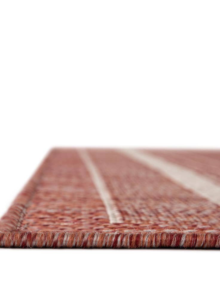 Detail image of 10' x 10' Easy-Clean Border Indoor / Outdoor Square Rug