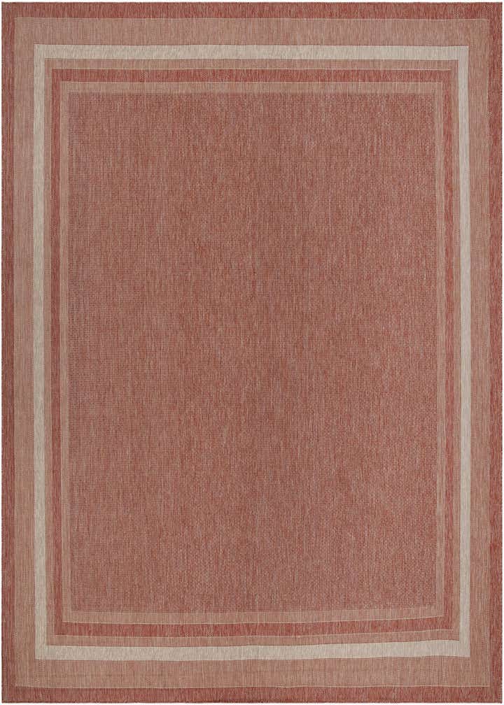 13' x 13' Easy-Clean Border Indoor / Outdoor Square Rug
