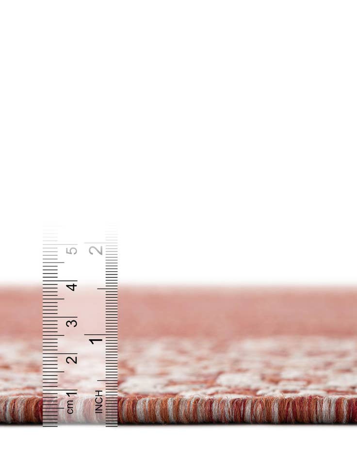 Detail image of 10' 8 x 10' 8 Easy-Clean Border Indoor / Outdoor Square Rug