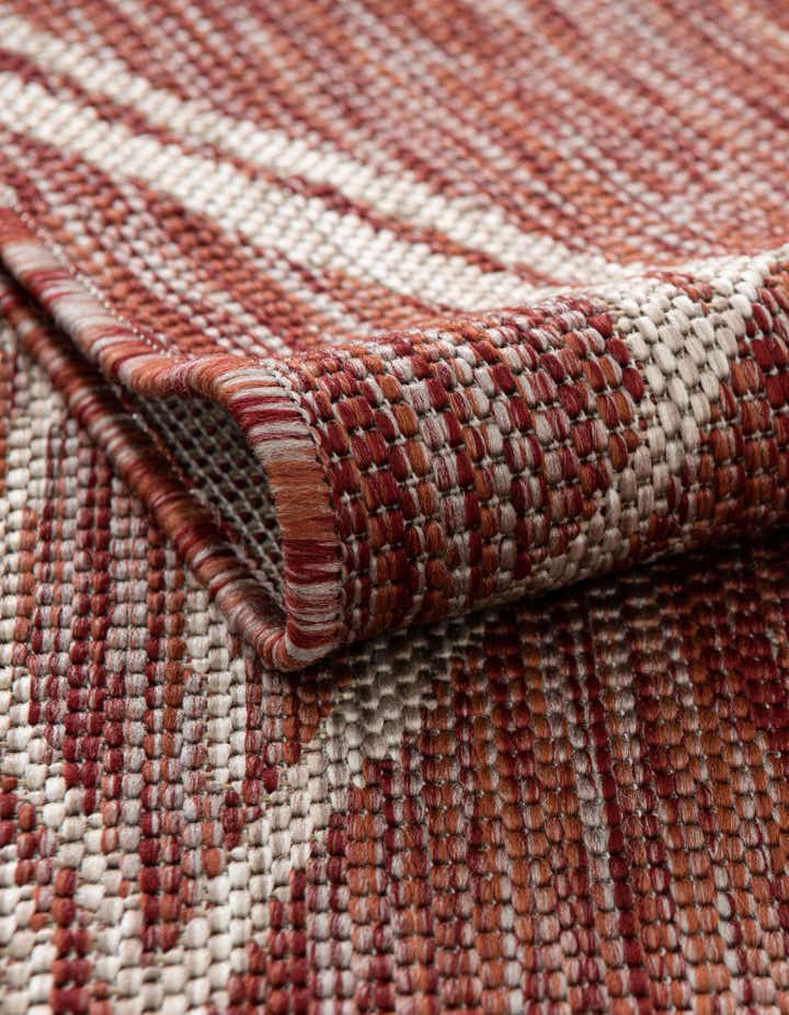 10' 8 x 10' 8 Easy-Clean Botanical Indoor / Outdoor Square Rug