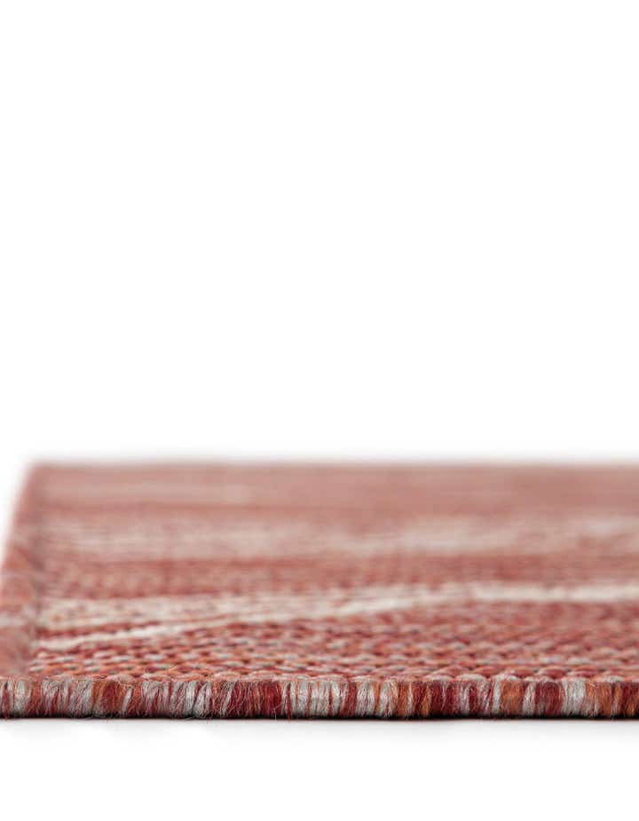10' 8 x 10' 8 Easy-Clean Botanical Indoor / Outdoor Square Rug