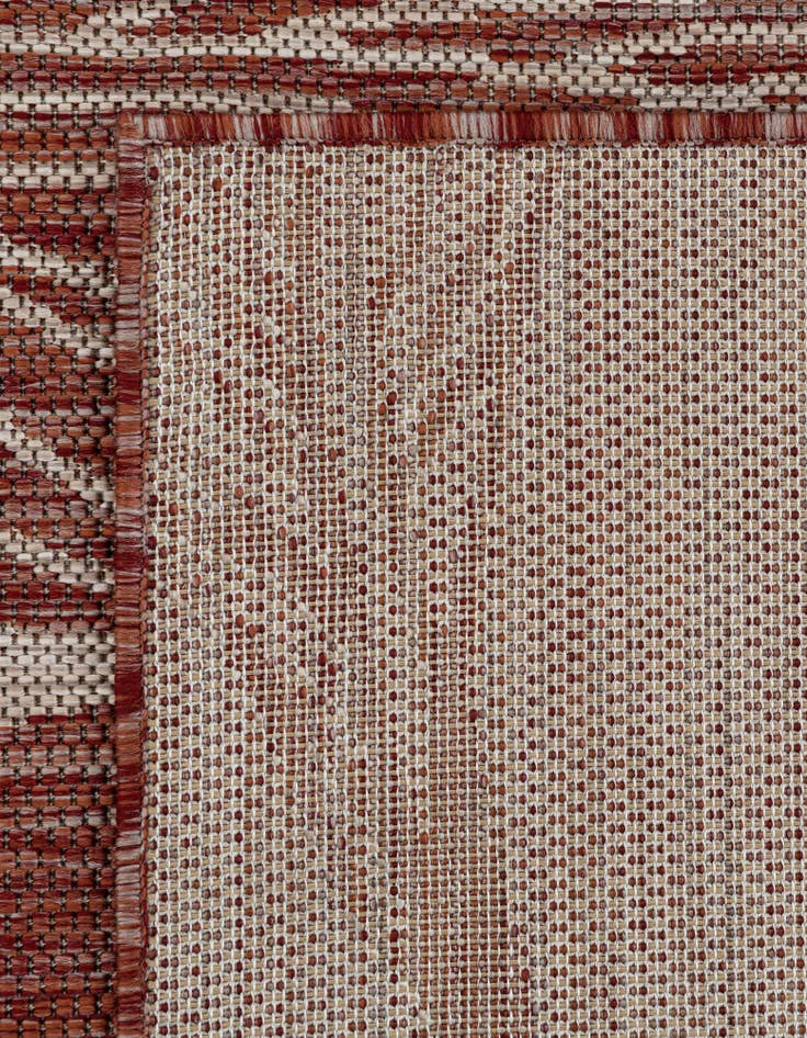 Detail image of 10' 8 x 10' 8 Easy-Clean Botanical Indoor / Outdoor Square Rug