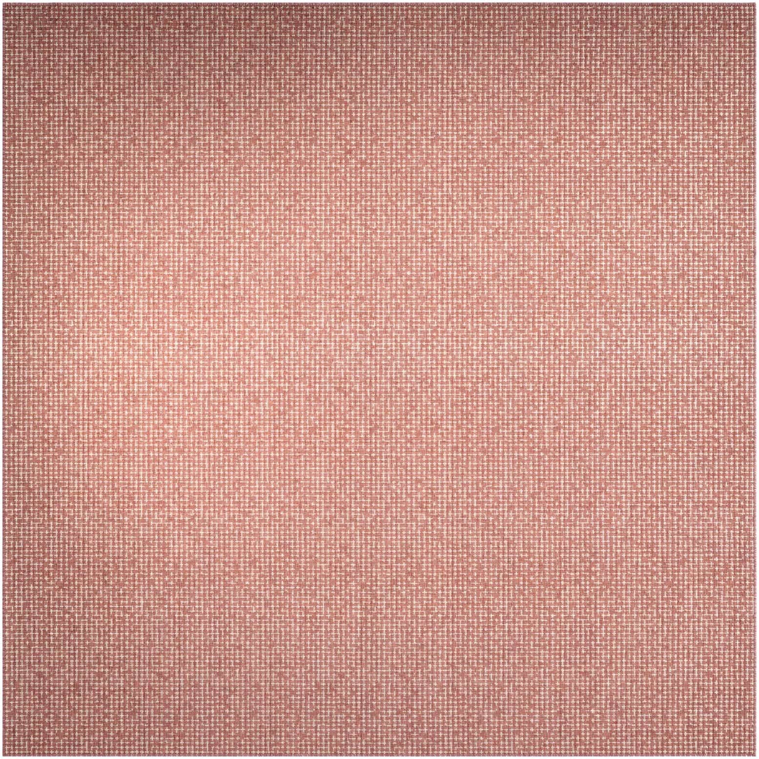 13' x 13' Easy-Clean Checkered Indoor / Outdoor Square Rug