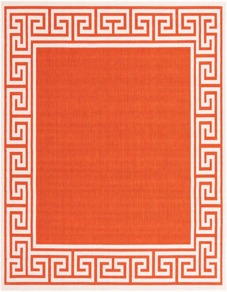 Detail image of 7' 10 x 7' 10 Easy-Clean Coastal Indoor / Outdoor Square Rug