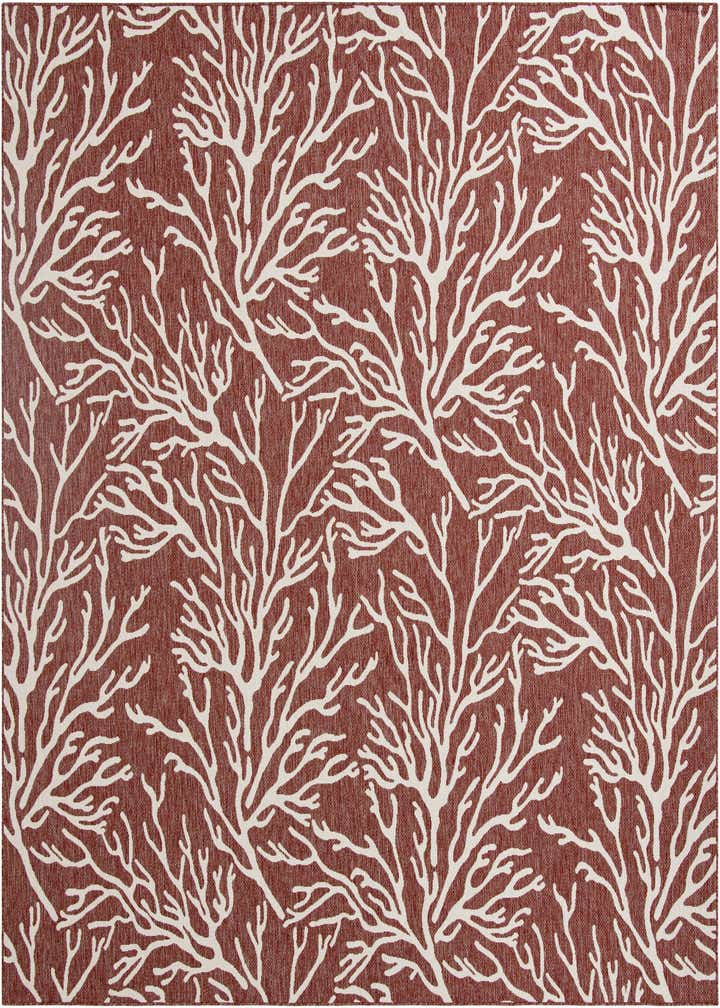 12' x 12' Easy-Clean Coastal Indoor / Outdoor Square Rug