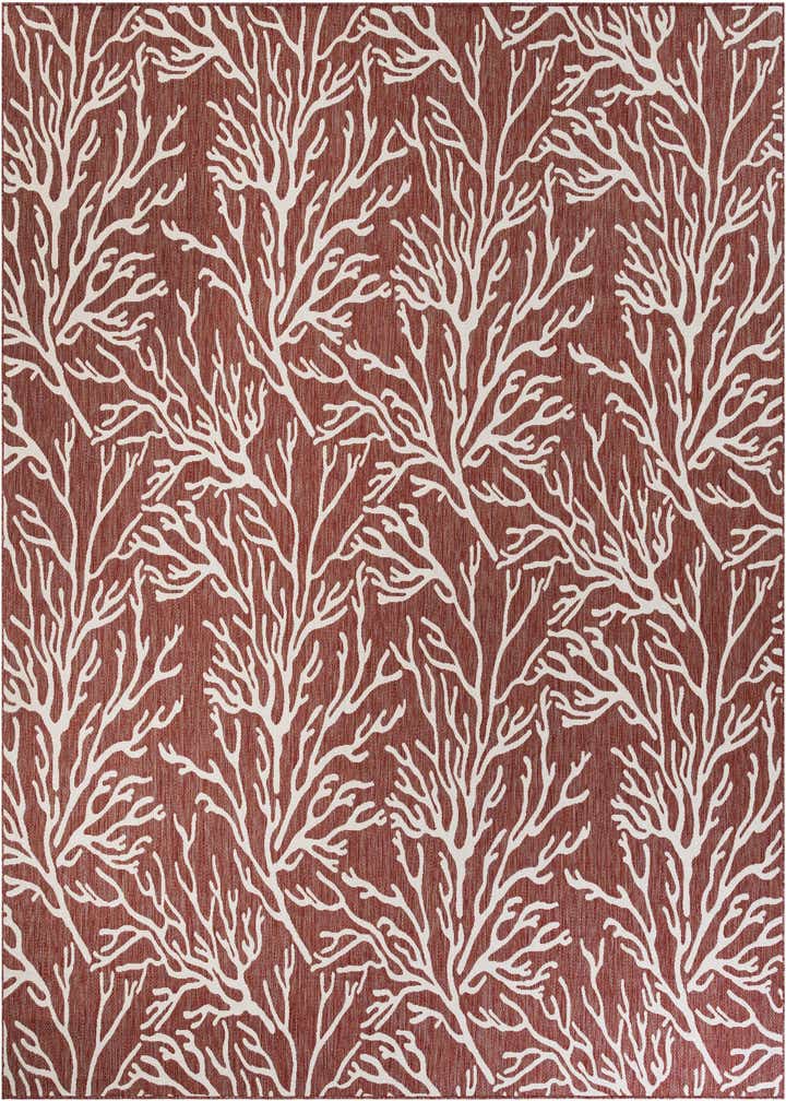 13' x 13' Easy-Clean Coastal Indoor / Outdoor Square Rug