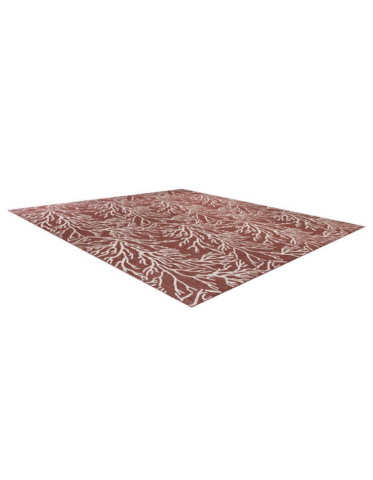 Detail image of 13' x 13' Easy-Clean Coastal Indoor / Outdoor Square Rug