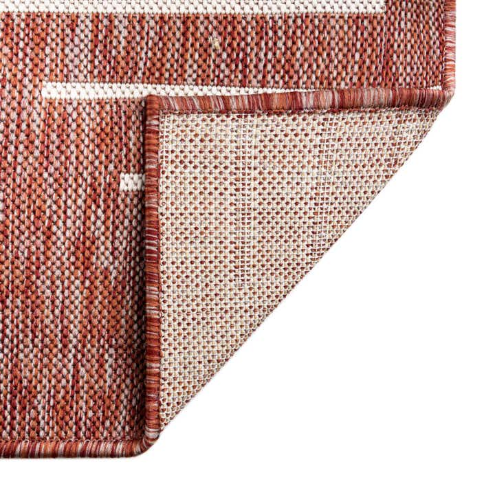 7' x 7' Easy-Clean Modern Indoor / Outdoor Square Rug