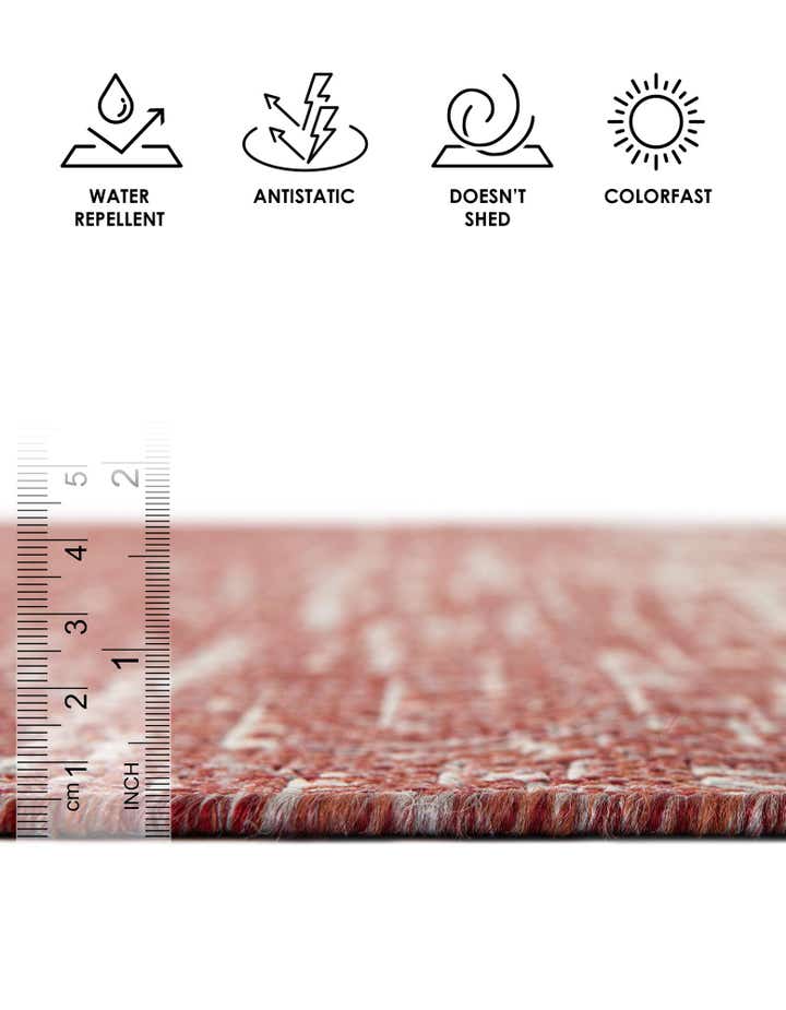 13' x 13' Easy-Clean Modern Indoor / Outdoor Square Rug