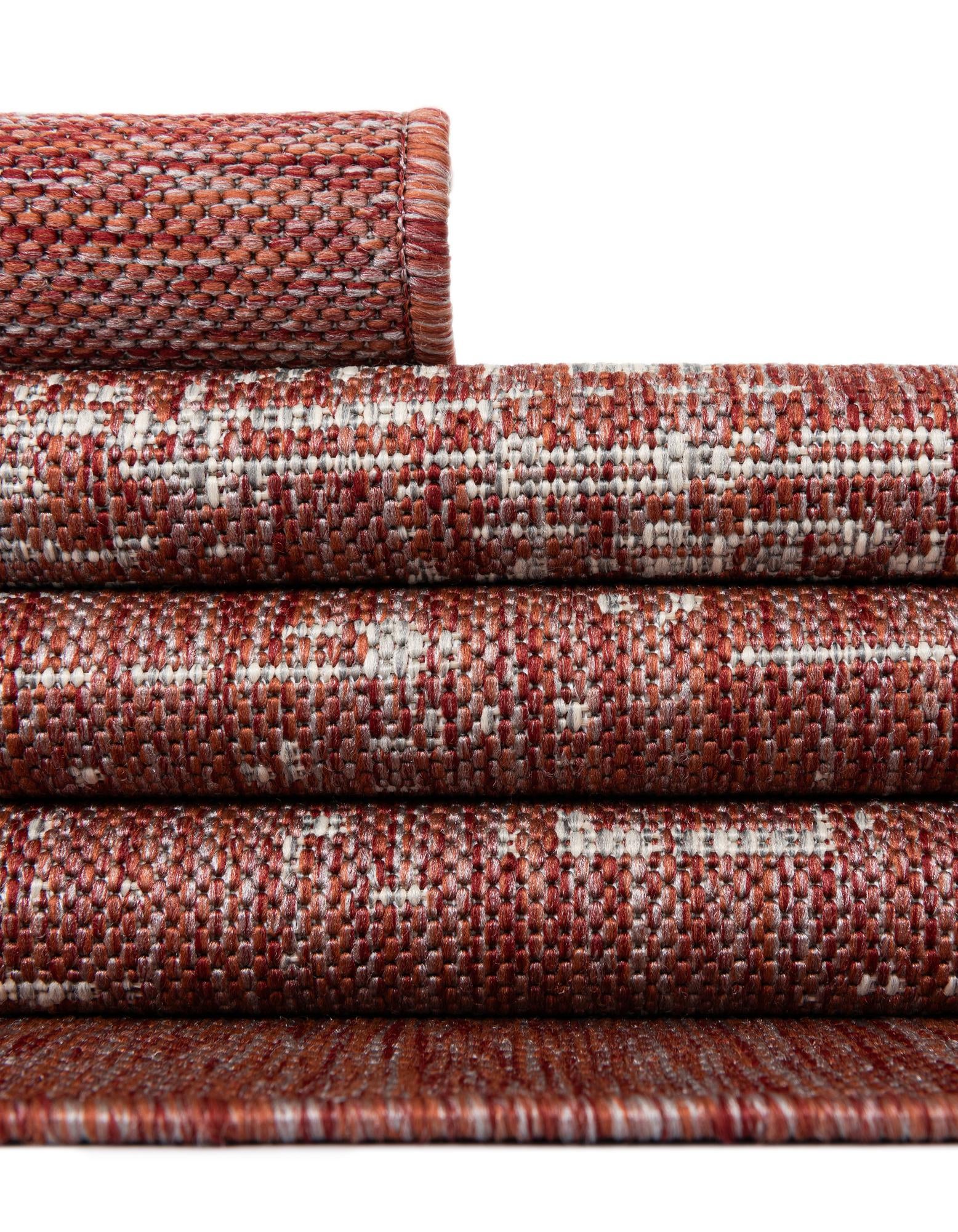 13' x 13' Easy-Clean Modern Indoor / Outdoor Square Rug