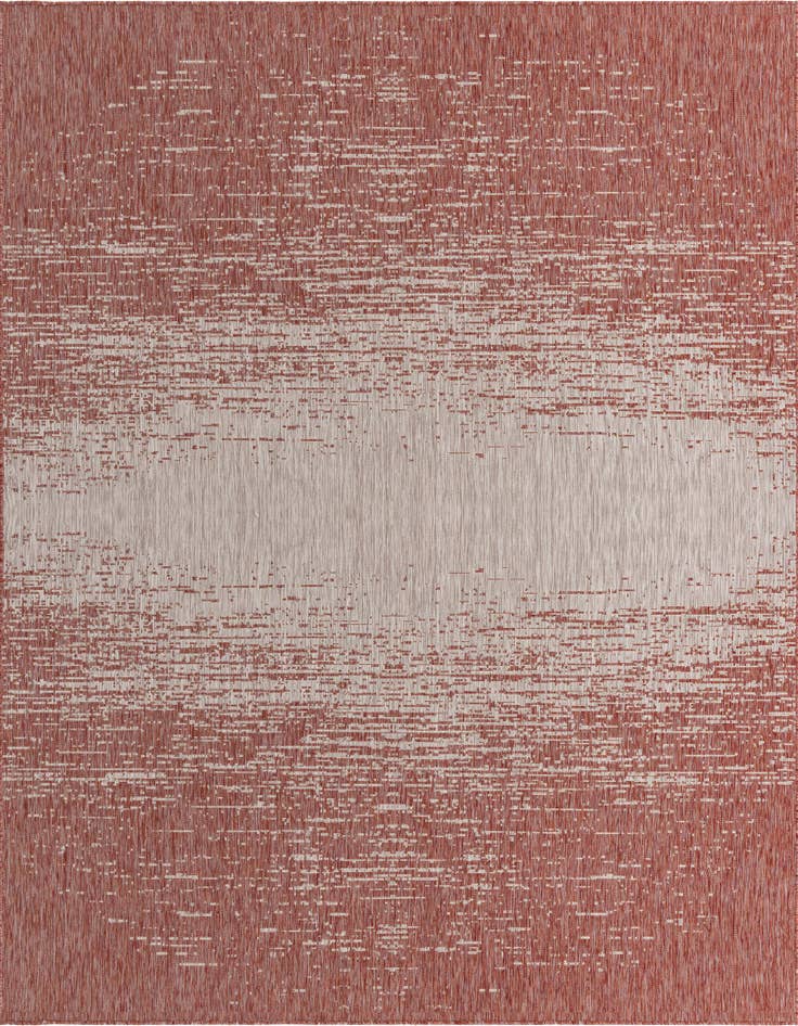 Detail image of 10' 8 x 10' 8 Easy-Clean Modern Indoor / Outdoor Square Rug