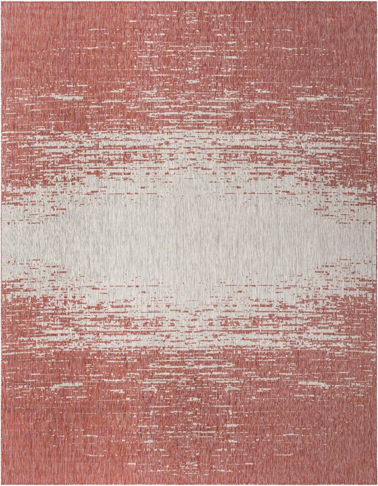 Detail image of 13' x 13' Easy-Clean Modern Indoor / Outdoor Square Rug