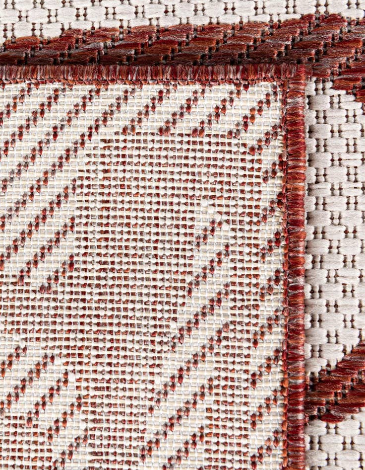 Detail image of 13' x 13' Easy-Clean Modern Indoor / Outdoor Square Rug