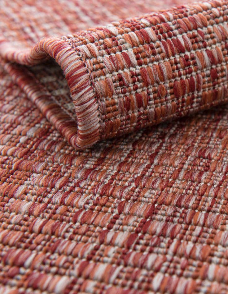 Detail image of 13' x 13'  Washable Solid Indoor / Outdoor Square Rug