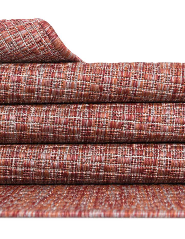 10' 8 x 10' 8 Easy-Clean Solid Indoor / Outdoor Square Rug