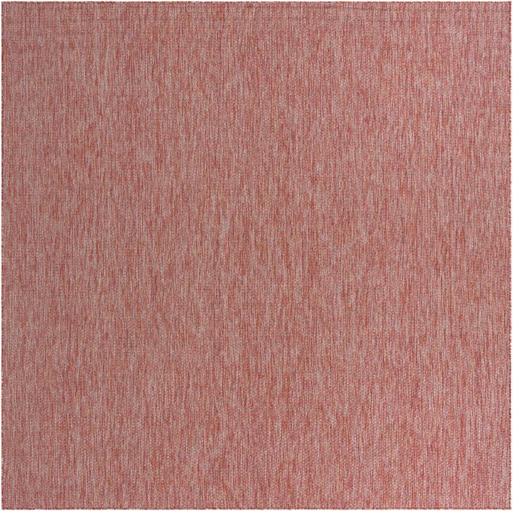 Detail image of 10' 8 x 10' 8 Easy-Clean Solid Indoor / Outdoor Square Rug