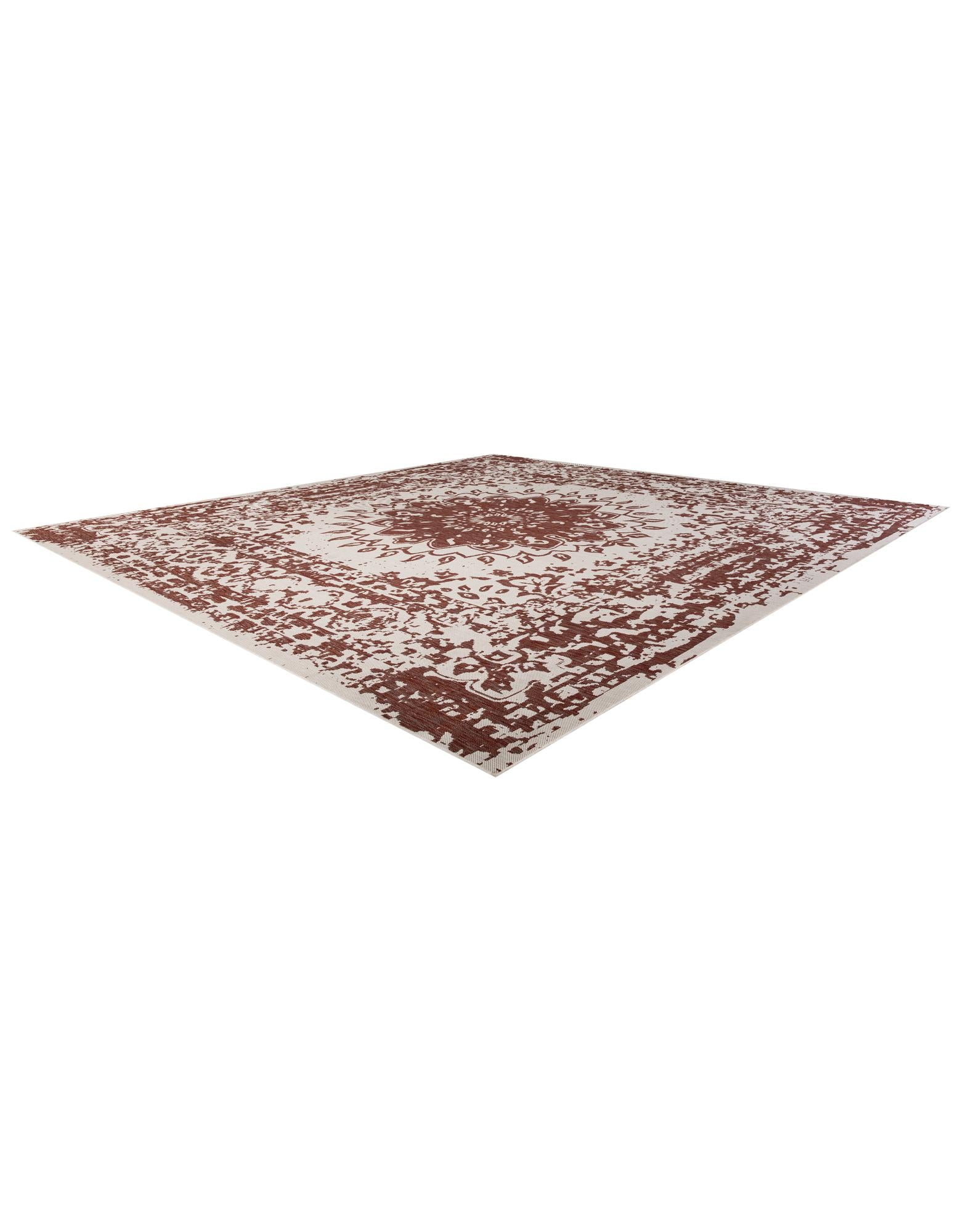 13' x 13' Easy-Clean Traditional Indoor / Outdoor Square Rug