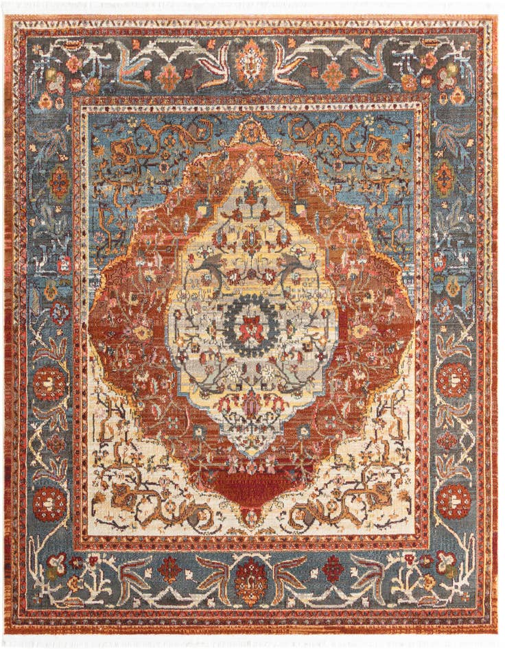 Detail image of 7' x 7' Santiago Square Rug