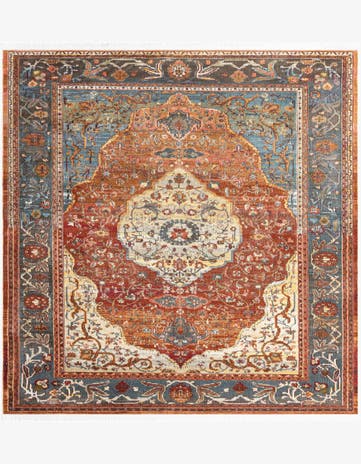 7' 10 x 7' 10 Santiago Square Rug