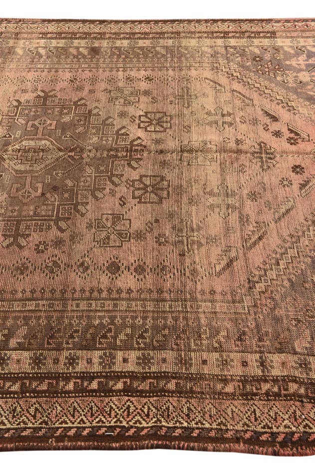 Detail image of 6' 6 x 7' 4 Hand Knotted Tabriz Persian Wool Square Rug