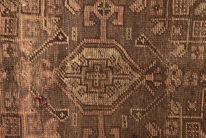 6' 6 x 7' 4 Hand Knotted Tabriz Persian Wool Square Rug
