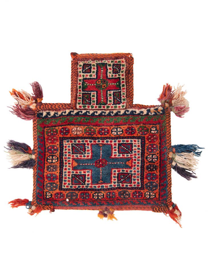 Detail image of 1' 9 x 2' 1 Textile Wall Art Square Rug