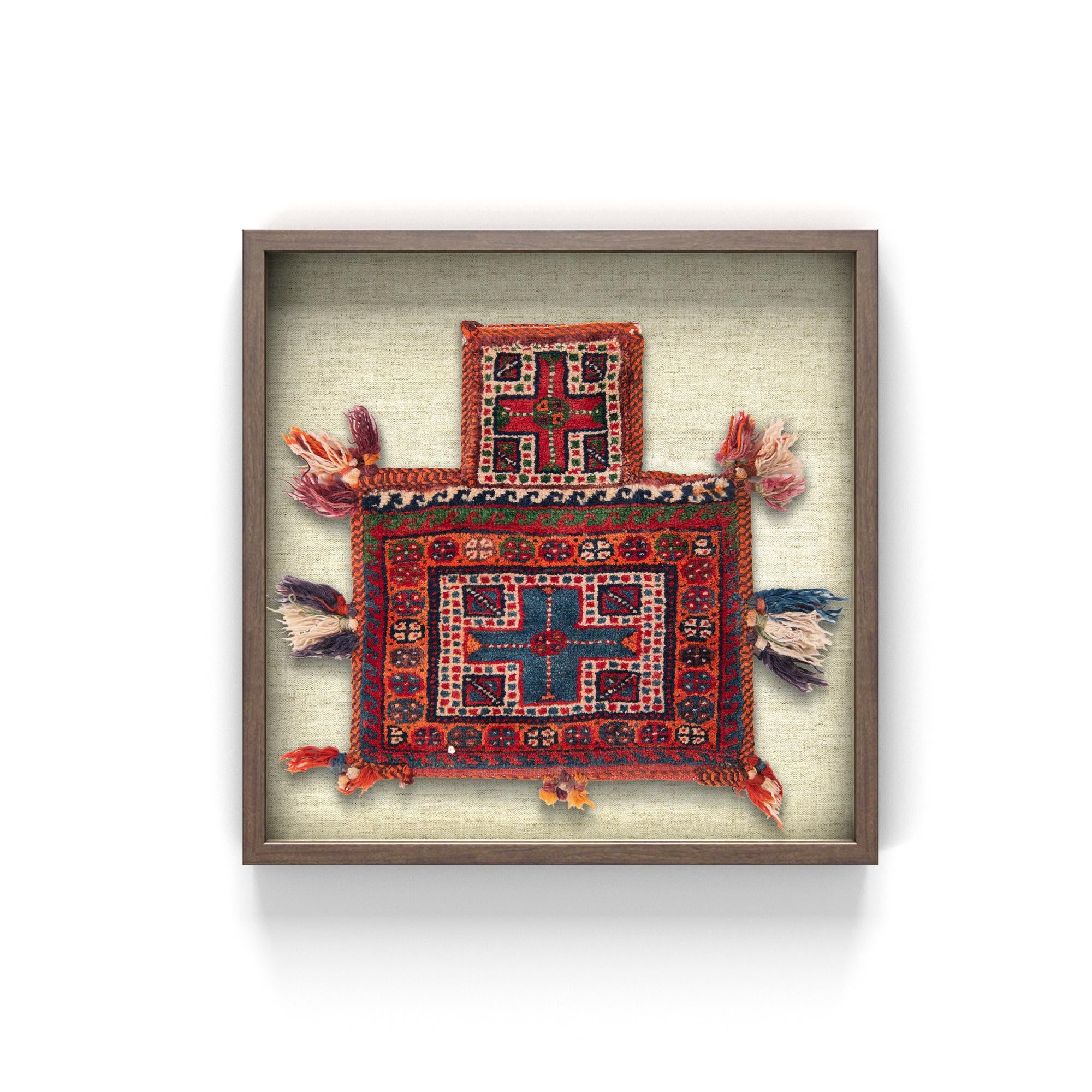 1' 9 x 2' 1 Textile Wall Art Square Rug