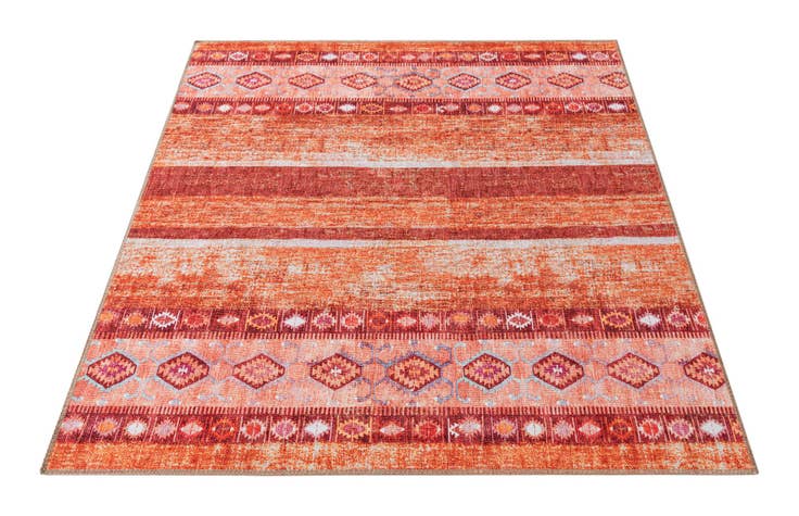 Detail image of 5' x 5' Washable Timeless Square Rug