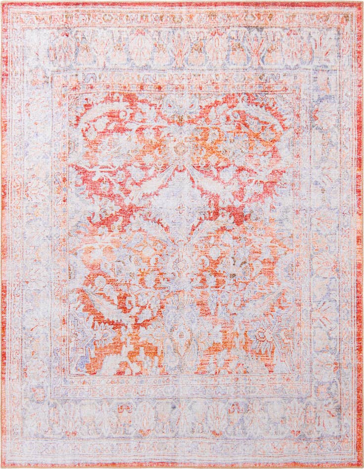Detail image of 7' 6 x 7' 6 Washable Timeless Square Rug