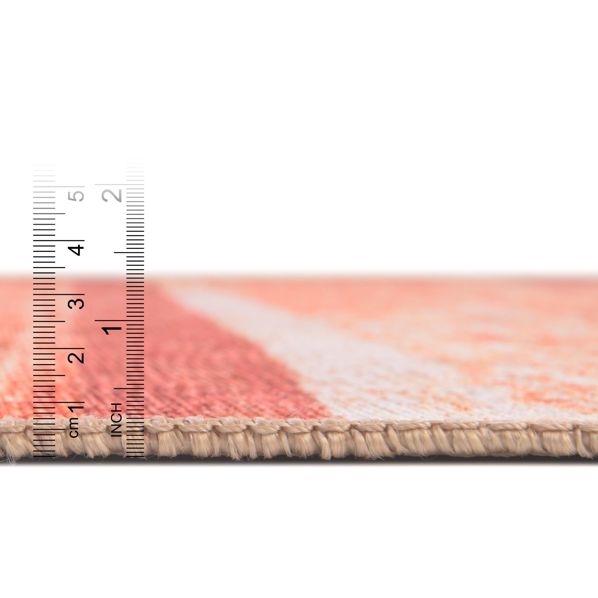 7' 6 x 7' 6 Washable Timeless Square Rug