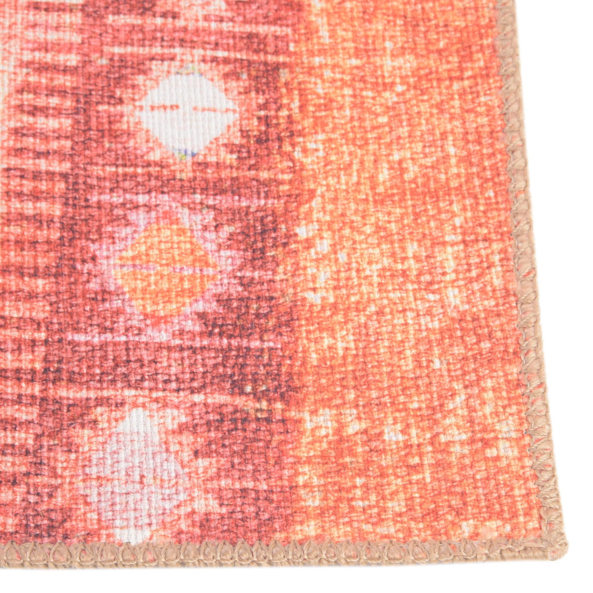 7' 6 x 7' 6 Washable Timeless Square Rug
