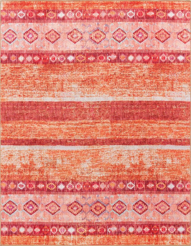 Detail image of 7' 6 x 7' 6 Washable Timeless Square Rug