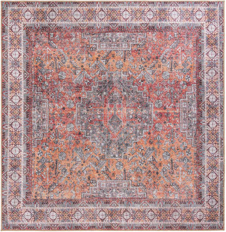7' 10 x 7' 10 Washable Timeless Square Rug
